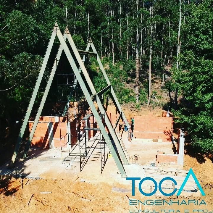 Içamento de Estrutura A-Frame